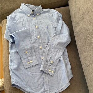 Ralph Lauren Light Blue Casual Button-Down Shirt